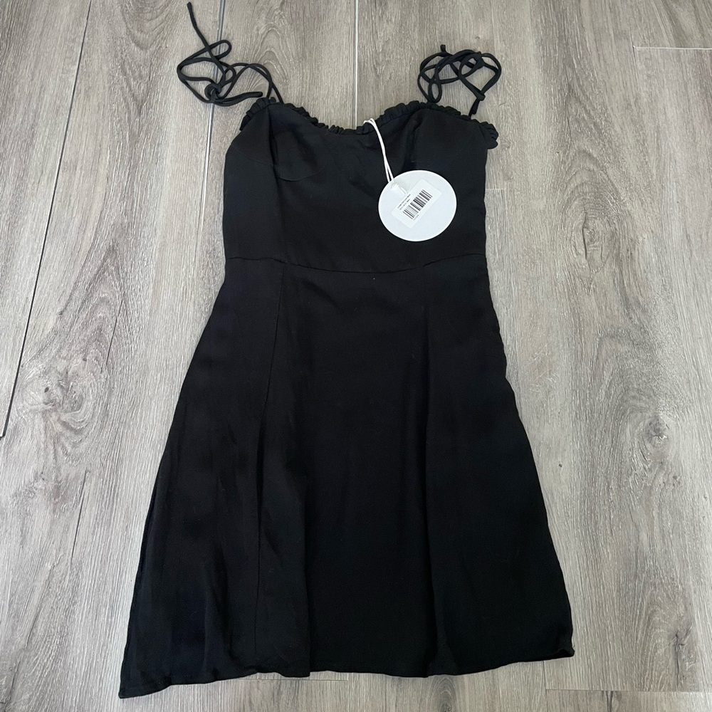 Princess polly black mini dress